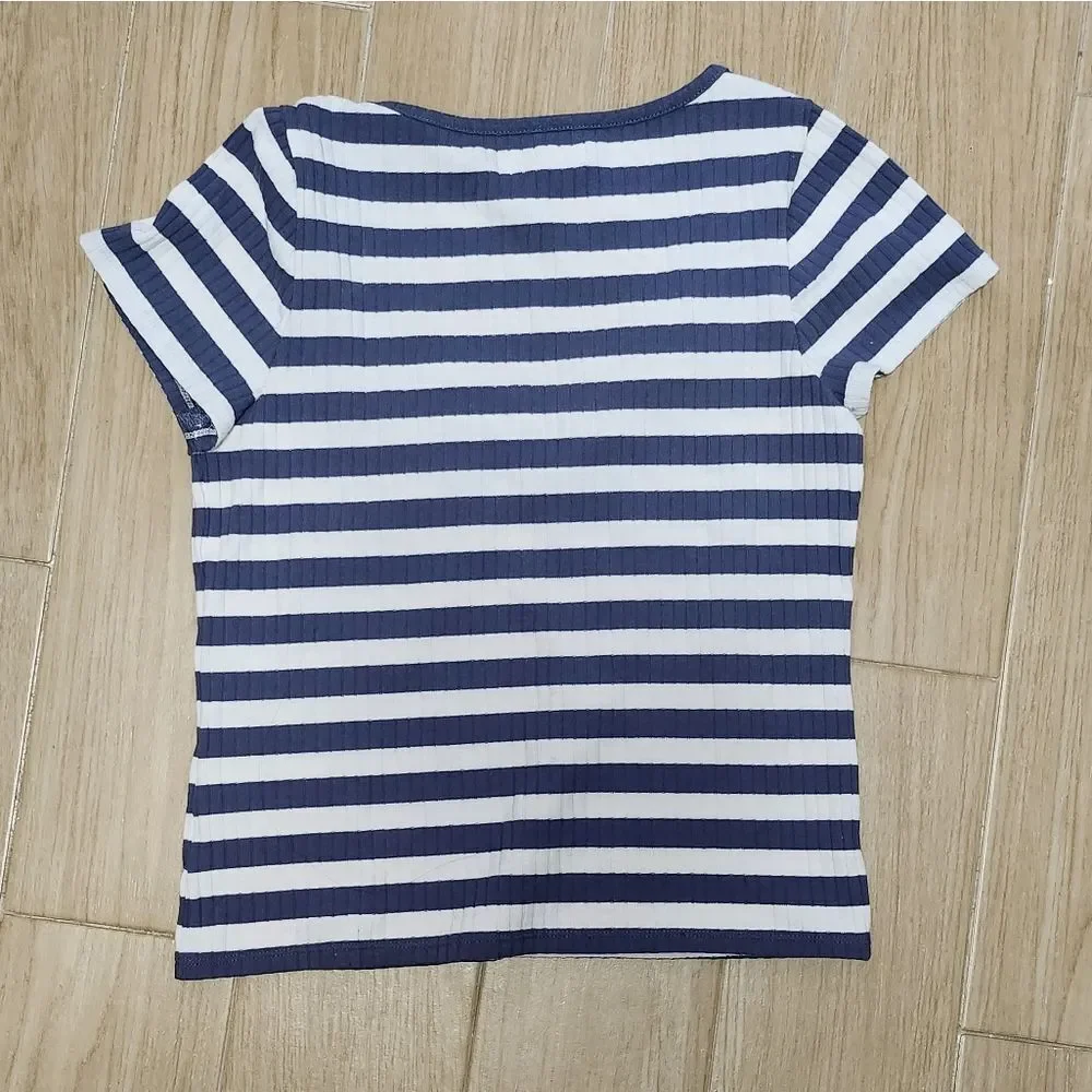 Madewell Size L Fitted Top - Picture 2 of 4